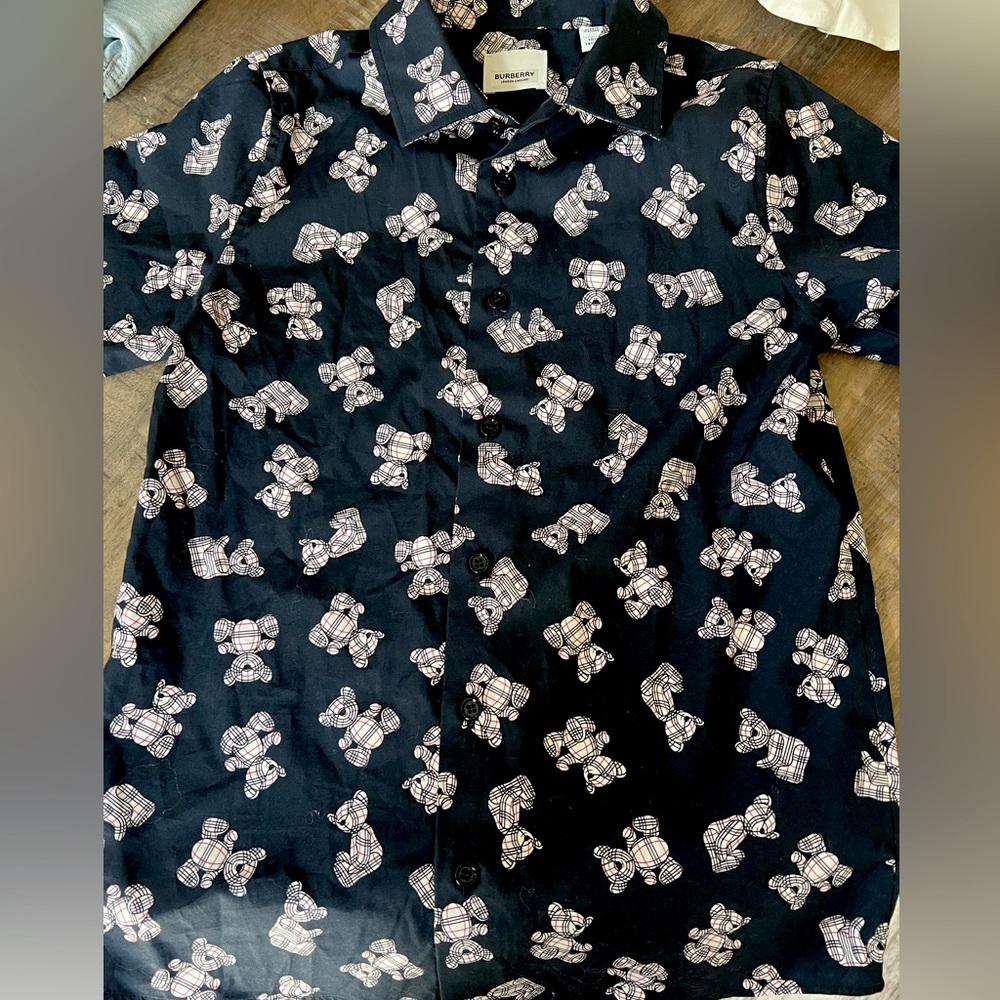 Boys Burberry shirt size 10Y